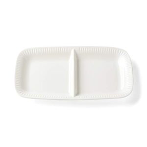 lenox profile divided platter, 2.09, white