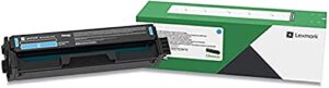 lexmark, lexc341xc0, cyan extra high yield return program print cartridge, 1 each