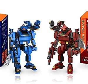 MyBuild Mecha Frame Keiji 2 and Rita 2 Construction Figures Building Toys