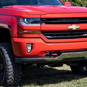 Rough Country Forged Tow Hooks for 2014-2018 Chevy Silverado 1500 | Red - RS134