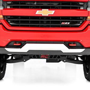 Rough Country Forged Tow Hooks for 2014-2018 Chevy Silverado 1500 | Red - RS134