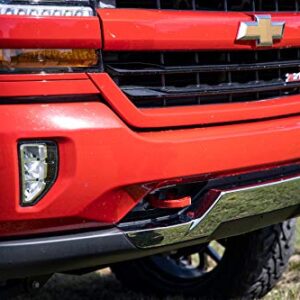 Rough Country Forged Tow Hooks for 2014-2018 Chevy Silverado 1500 | Red - RS134