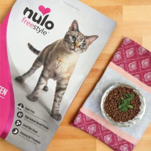 Nulo Freestyle Cat & Kitten Food, Premium Grain-Free Dry Small Bite Kibble Cat Food, High Animal-Based Protein with BC30 Probiotic for Digestive Health Support