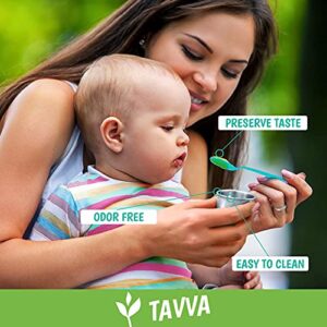 TAVVA Bundle Dips Salad Dressing Container To Go – 3X1.5oz Containers Earth Stainless Steel Food Containers [Set of 5]