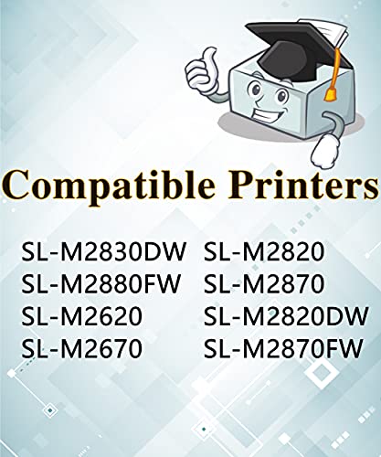 MM MUCH & MORE Compatible Toner Cartridge Replacement for Samsung D115L MLT-D115L 115L MLTD115L to use with Xpress SL-M2620 SL-M2670 SL-M2830DW SL-M2880FW SL-M2820DW SL-M2870FW Printer (1-Pack, Black)