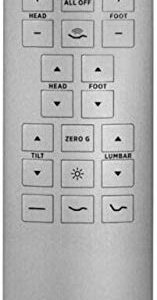 Serta Motion Custom 1 or 2 (II) New White Version Replacement Remote for Adjustable Beds