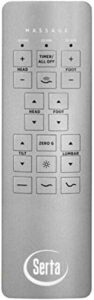 serta motion custom 1 or 2 (ii) new white version replacement remote for adjustable beds