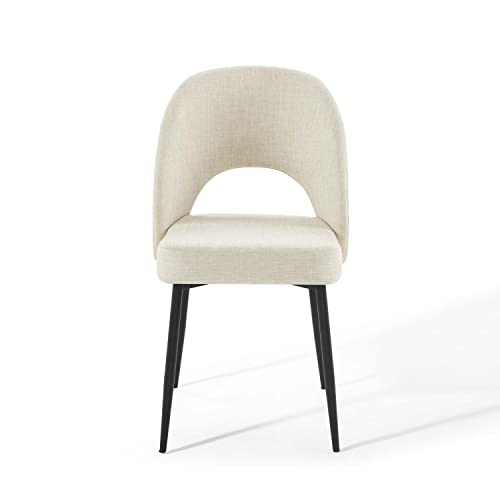 Modway Rouse Dining Chair, Black Beige