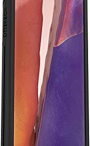 OtterBox Galaxy Note20 5G Symmetry Series Case - BLACK, ultra-sleek, wireless charging compatible, raised edges protect camera & screen