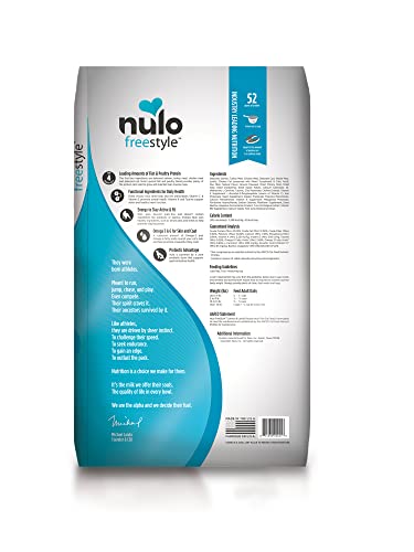 Nulo Freestyle Adult Trim Cat Food, Supports Weight Management, Premium Grain-Free Dry Small Bite Kibble, All Natural Animal Protein Recipe with BC30 Probiotic for Digestive Health Support