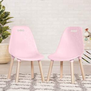 B. spaces by Battat Pink B. Spaces Chairs Set