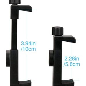 Phone Tripod Mount Adapter Cell Phone Holder Stand Compatible with iPhone 11 Pro Xs XR Max X 8 7 6 6s Plus Samsung Nexus with Wireless Remote Control 360°Rotation for Selfie Stick Tripod Smartphone