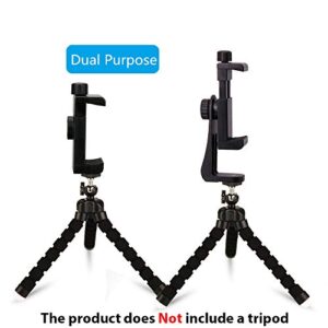 Phone Tripod Mount Adapter Cell Phone Holder Stand Compatible with iPhone 11 Pro Xs XR Max X 8 7 6 6s Plus Samsung Nexus with Wireless Remote Control 360°Rotation for Selfie Stick Tripod Smartphone