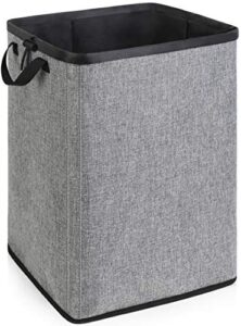 snigjat 70l clothes laundry hamper for bedroom with removable liner, lightweight dirty clothes college hamper collapsible for small space, sturdy laundry basket with handles for bathroom closet