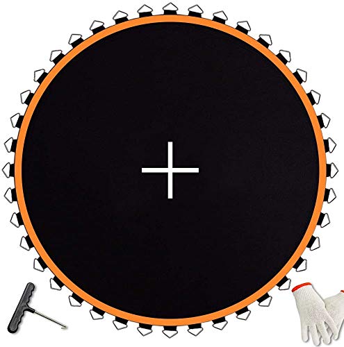 JumpTastic 127in Trampoline Mat, Fits 12Ft Frame Use 5.5in Spring (Not Include Spring, Mat's Diameter:127in)