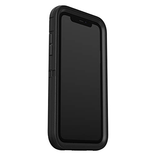 OtterBox iPhone 11 (Non-retail/Ships in Polybag) Defender Series Case - Non-retail/Ships in Polybag - BLACK, rugged & durable, with port protection, includes holster clip kickstand