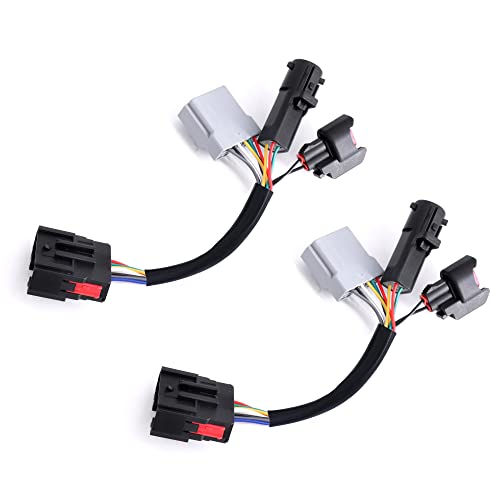 Conversion Harness Adapter Wiring Connector Towing Mirrors for 1999-2007 F250 F350 F450 F550 Super Duty Truck Pickup 2pcs