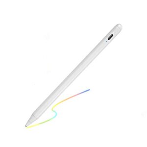 electronic stylus for ipad 5th generation 9.7" 2017 pencil,type-c rechargeable active capacitive pencil compatible with apple ipad 5th gen 9.7-inch stylus pens,good on ipad drawing pens,white