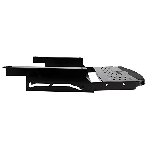 RecPro RV Steps 24" Single Step Low Profile in Black | RV Stairs | RV Exterior Steps | Camper Steps FP-1200