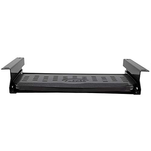 RecPro RV Steps 24" Single Step Low Profile in Black | RV Stairs | RV Exterior Steps | Camper Steps FP-1200