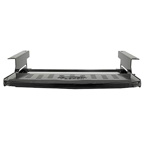 RecPro RV Steps 24" Single Step Low Profile in Black | RV Stairs | RV Exterior Steps | Camper Steps FP-1200