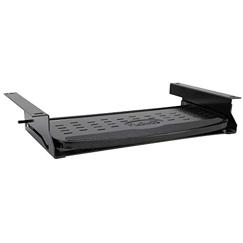 RecPro RV Steps 24" Single Step Low Profile in Black | RV Stairs | RV Exterior Steps | Camper Steps FP-1200