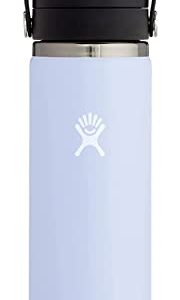 Hydro Flask Wide Mouth Flex Sip Lid Bottle - Stainless Steel Reusable Water Bottle - Vacuum Insulated, Dishwasher Safe, BPA-Free, Non-Toxic