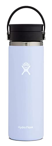 Hydro Flask Wide Mouth Flex Sip Lid Bottle - Stainless Steel Reusable Water Bottle - Vacuum Insulated, Dishwasher Safe, BPA-Free, Non-Toxic