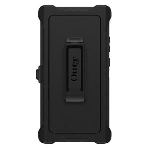 OtterBox Galaxy Note20 Ultra 5G Defender Series Case - BLACK, rugged & durable, with port protection, includes holster clip kickstand