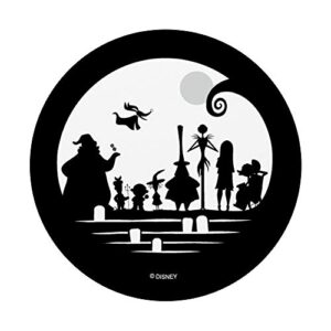 Disney The Nightmare Before Christmas Character Silhouette PopSockets PopGrip: Swappable Grip for Phones & Tablets