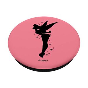 Disney Peter Pan Tinker Bell Pixie Dust Silhouette Pink PopSockets PopGrip: Swappable Grip for Phones & Tablets
