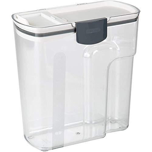 PrepWorks Progressive 4.5-Quart Plastic Cereal Keeper Container, Clear (2 Pack)