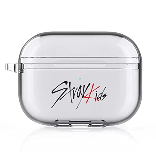 SXTQFDC Kpop Stray Kids Earphone Case for Airpods 1/2/Pro Felix Jisung Jeongin Airpods Case Cover