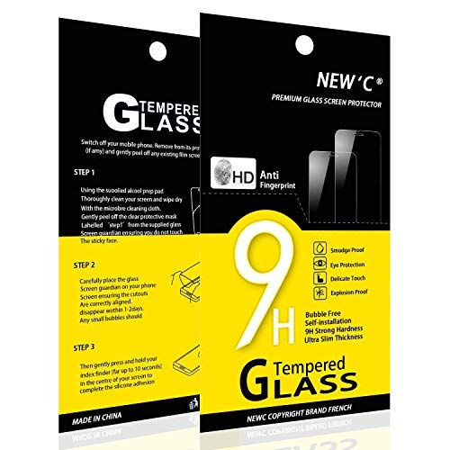 NEW'C [3 Pack] Designed for Samsung Galaxy S10e Screen Protector Tempered Glass, Case Friendly Ultra Resistant