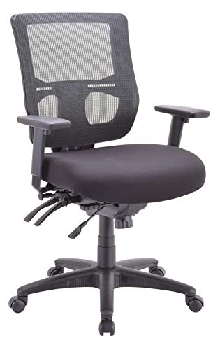 Eurotech Seating MFST5455-BLKM Office Chairs, Black