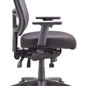 Eurotech Seating MFST5455-BLKM Office Chairs, Black