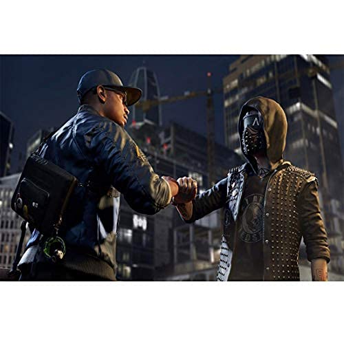 Watch Dogs Mask Wrench Marcus Legion LED 25 Expression Change Cosplay Halloween Prop Resin (Expression Change)