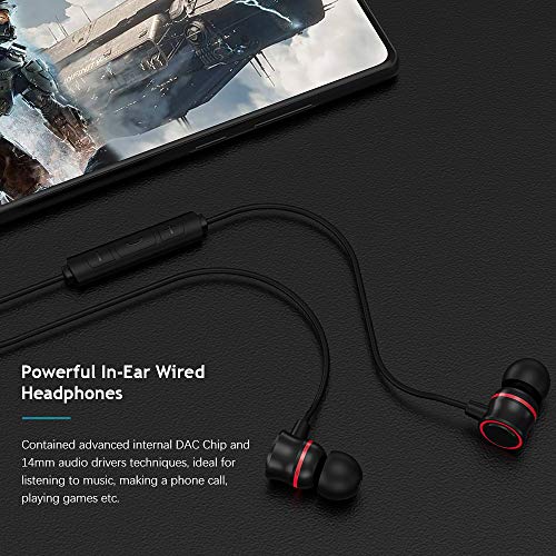 COOYA USB C Headphones for Samsung S23 S22 Ultra S20+ S21 FE A53 Type C Wired Earbuds with Mic Volume Control DAC Stereo in-Ear Earphones for iPad 10 Pro Air 4 5th Galaxy A54 Flip Pixel 7 6 OnePlus 11