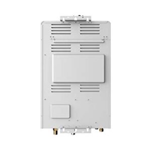 MAREY GA24CSALP 8.34GPM, High Efficienty, CSA Certified, Residential Multiple Points of Use Liquid Propane Gas Tankless Water Heater, White