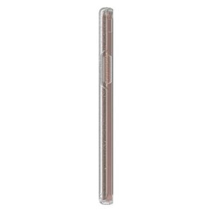 OtterBox Galaxy Note20 5G Symmetry Series Case - STARDUST (SILVER FLAKE/CLEAR), ultra-sleek, wireless charging compatible, raised edges protect camera & screen