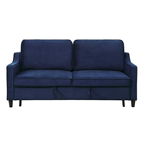 Lexicon Maston Convertible Studio Sofa Bed, Navy