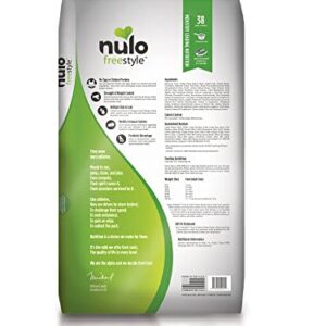 Nulo Freestyle All Breed Senior Dry Dog Food, Premium Grain-Free Dog Kibble with Healthy Digestive Aid BC30 Probiotic and Chonoitin Sulfate for Hip & Joint Support, 26.25 Pounds,Trout & Sweet Potato