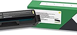 Lexmark, LEXC341XY0, C341XY0 Yellow Extra High Yield Return Program Print Cartridge, 1 Each