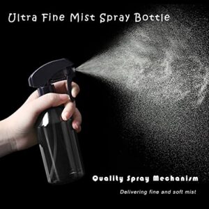 Plant Mister Water Spray Bottle - Fine Mist Spray Bottle for Flowers, Plants, Gardening, Cleaning Solutions - 10oz, Plastic