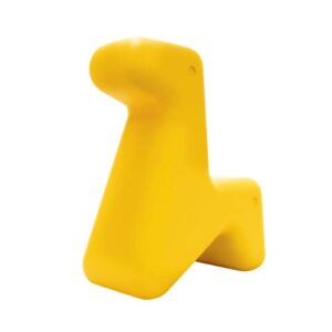 Alessi UNS07 Y Doraff Seat in polyethylene, One Size, Yellow