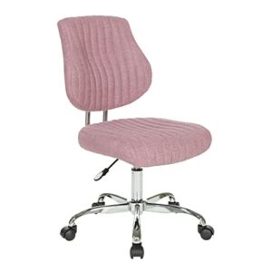 osp home furnishings sunnydale office chair, orchid