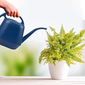 Fasmov Plastic Watering Can, 1-Gallon, Blue