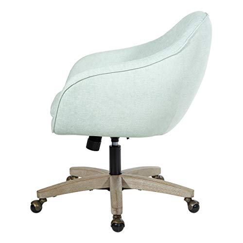 OSP Home Furnishings Nora Office Chair, Mint