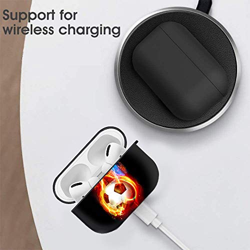 ZacharyMarcus Compatible with AirPods Pro Case, Premium TPU Shockproof Protective Cover for AirPods Pro, for AirPods Pro Charging Case Headphone Case with Keychain - (NO LED Light) (Elephant)