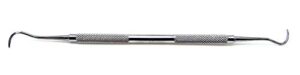 dental sickle periodontic scaler h6/h7 anterior posterior, stainless steel